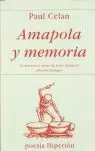 AMAPOLA Y MEMORIA