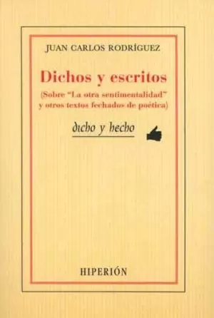DICHOS Y ESCRITOS