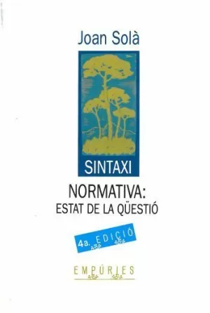 SINTAXI NORMATIVA ESTAT DE LA