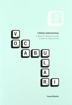 VOCABULARI 2: LLIBRETA AUTOCORRECTIVA