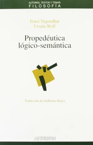 PROPEDEUTICA LOGICO SEMANTICA