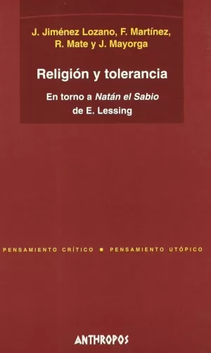 RELIGION Y TOLERANCIA