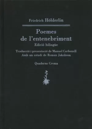 POEMES DE L'ENTENEBRIMENT