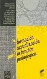 FORMACION Y ACTUALIZACION FUNC