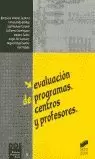 EVALUACION DE PROGRAMAS CENTRO