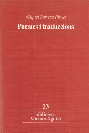 POEMES I TRADUCCIONS