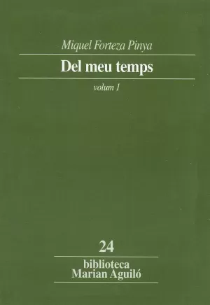 DEL MEU TEMPS VOLUM I DEL MEU TEMPS VOLUM I