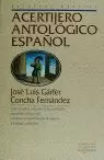 ACERTIJERO ANTOLOGICO ESPAÑOL