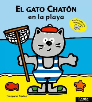 GATO CHATON EN LA PLAYA