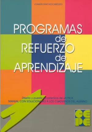 PROGRAMAS REFUERZO DE APRENDIZAJE