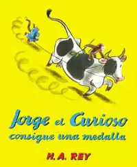 JORGE EL CURIOSO CONSIGUE UNA MEDALLA