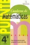 CUADERNO PUENTE MATEMATICAS 4ºEP ARCADA