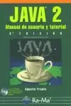 JAVA 2 MANUAL USUARIO Y TUTORIAL 3ª JAVA 2 MANUAL USUARIO Y TUTORIAL 3ª