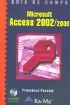 MICROSOFT ACCESS 2002-2000+CD