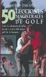 50 LECCIONES MAGISTRALES GOLF