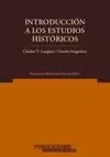 INTRODUCCION A LOS ESTUDIOS HISTORICOS