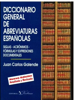 DICC.GENERAL ABREVIATURAS ESPA