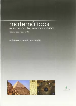 MATEMATICAS EDUCACION PERSONAS ADULTAS