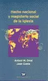 HECHO NACIONAL Y MAGISTERIO SOCIAL DE LA IGLESIA