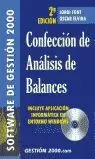 CONFECCION DE ANALISIS DE BALANCES