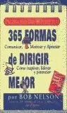 365 FORMAS DE DIRIGIR MEJOR