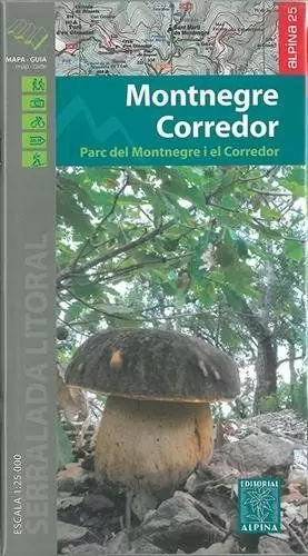 MONTNEGRE - CORREDOR 1:25.000