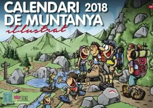 2018 CALENDARI DE MUNTANYA IL·LUSTRAT -ALPINA