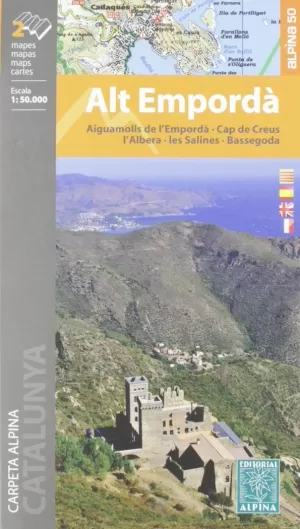 ALT EMPORDA 1:50.000 [2 MAPES] -ALPINA