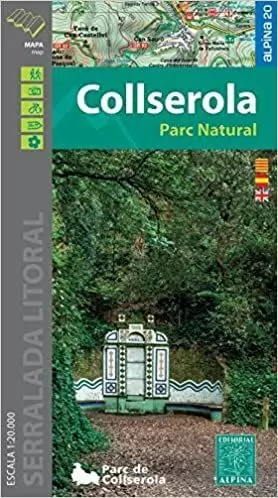 COLLSEROLA PARC NATURAL (CARPETA CON 1 MAPA)