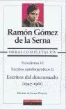 ESCRITOS DEL DESCONSUELO O.C GOMEZ DE LA SERNA