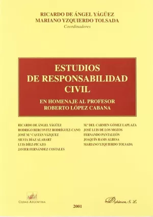 ESTUDIOS DE RESPONSABILIDAD CIVIL