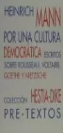 POR UNA CULTURA DEMOCRATICA POR UNA CULTURA DEMOCRATICA