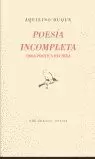 POESIAS INCOMPLETAS