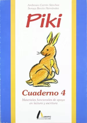 PIKI CUADERNO 4 PIKI CUADERNO 4