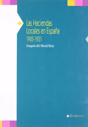 HACIENDAS LOCALES EN ESPAÑA 1905 1931
