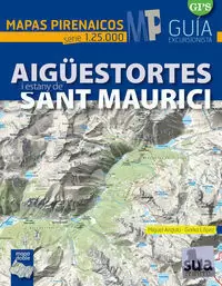 AIGUESTORTES, SANT MAURICI. MAPAS PIRENAICOS