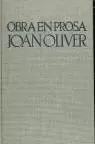 OBRA EN PROSA JOAN OLIVER