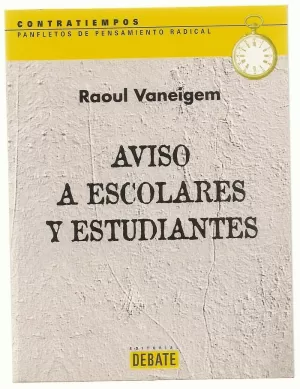 AVISO A ESCOLARES Y ESTUDIANTE