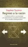 REGRESO A LA RAZON REGRESO A LA RAZON
