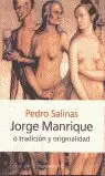 JORGE MANRIQUE O TRADICION Y ORIGINALIDAD