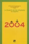 SITUACION DE REFUGIADOS EN ESPAÑA 2004