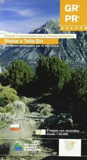 BIELSA Y TELLA-SIN SENDEROS SEÑALIZADOS POR EL ALTO CINCA -5MAPAS