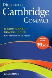 DICCIONARIO COMPACT CAMBRIDGE INGLES ESPAÑOL