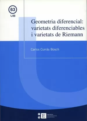 GEOMETRIA DIFERENCIAL: VARIETATS DIFERENCIABL