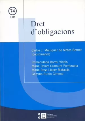 DRET D¦OBLIGACIONS (UB 74)