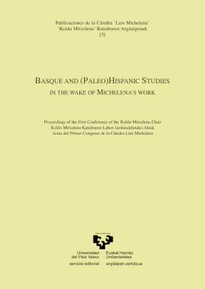 BASQUE AND PALEO HISPANIC STUDIES