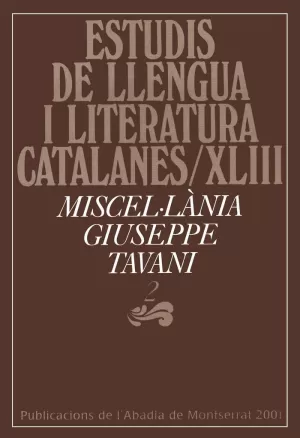 MISCEL.LANIA GIUSEPPE TAVANI MISCEL.LANIA GIUSEPPE TAVANI