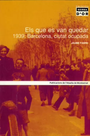 ELS QUE ES VAN QUEDAR ELS QUE ES VAN QUEDAR