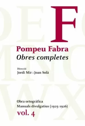 OBRES COMPLETES