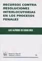 RECURSOS CONTRA RESOLUCIONES INTERLOCUTORIAS PROCE